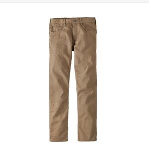 Patagonia Performance Twill Jeans - Regular Men's Slim Fit in Mojave Khaki 30x32